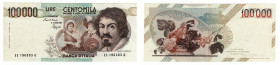 Repubblica Italiana - 100.000 Lire Caravaggio 1° tipo - 1992 - Gigante (Bugani) BI 84E

BB/SPL

SPEDIZIONE IN TUTTO IL MONDO - WORLDWIDE SHIPPING