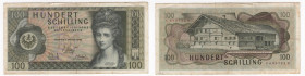 Austria, Seconda Repubblica (dal 1945) - 100 Schilling - emissione del 1966 - N°serie: C696722D - Pick# 146

BB

SPEDIZIONE IN TUTTO IL MONDO - WO...