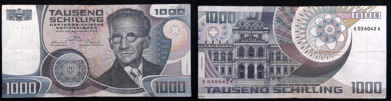 Austria - Seconda Repubblica (1945-oggi) - 1000 Schilling 1983 - P# 152

BB
...