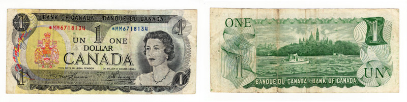 Canada - Elisabetta II (1952-2022) - 1 Dollaro 1973 - serie sostitutiva con pref...