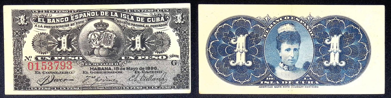 Cuba - Alfonso XIII (1886-1931) - 1 Peso 1896 - P# 47a

BB

SPEDIZIONE SOLO ...