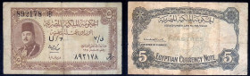 Egitto - Farouk I (1936-1952) 5 Piastre 1945-1952 - P#165 - Pieghe

MB+

SPEDIZIONE SOLO IN ITALIA - SHIPPING ONLY IN ITALY