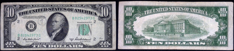 Stati Uniti d'America (1776-oggi) - 10 Dollari 1950 B - P# 439

MB/BB

SPEDI...