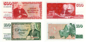 Islanda - Lotto di 2 Banconote composto da: 500 e 100 Kronur 1986 - Alta conservazione

med.qFDS

SPEDIZIONE IN TUTTO IL MONDO - WORLDWIDE SHIPPIN...