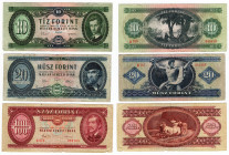 Ungheria - Lotto di 3 banconote - anni e nominali vari

MB/BB

SPEDIZIONE IN TUTTO IL MONDO - WORLDWIDE SHIPPING