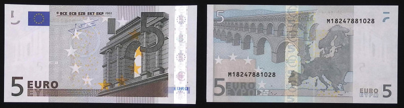 Portogallo - Banca Centrale Europea - 5 Euro 2002 - Trichet - U008F1

FDS

S...