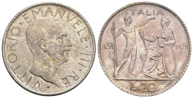 FALSO - Regno d'Italia - Vittorio Emanuele III - 20 Lire Littore 1928 - gr. 14,35

SPEDIZIONE SOLO IN ITALIA - SHIPPING ONLY IN ITALY