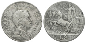 FALSO D'EPOCA - Vittorio Emanuele III - 2 Lire Quadriga Veloce 1912 - 7,36 g

SPEDIZIONE SOLO IN ITALIA - SHIPPING ONLY IN ITALY