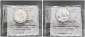 FALSO - Repubblica Italiana - 500 Lire Caravelle prova - gr. 10,80; Ø mm 29 - in astuccio

SPEDIZIONE SOLO IN ITALIA - SHIPPING ONLY IN ITALY