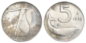 FALSO - Repubblica Italiana - 5 Lire Delfino 1956 - 0,96 g

SPEDIZIONE IN TUTTO IL MONDO - WORLDWIDE SHIPPING