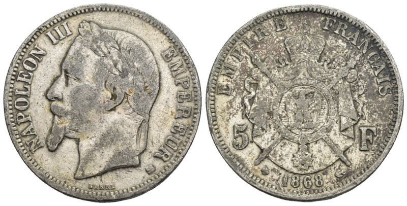 FALSO - Francia - Napoleone III - 5 Franchi 1868 - 18,62 g

SPEDIZIONE IN TUTT...