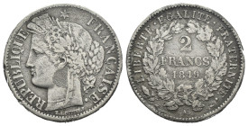 FALSO D'EPOCA - Francia - 2 Franchi 1849 - 8,28 g

SPEDIZIONE SOLO IN ITALIA - SHIPPING ONLY IN ITALY