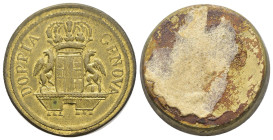 Peso Monetale - Italia - Genova - Doppia di Genova - gr. 25,15

BB+

SPEDIZIONE SOLO IN ITALIA - SHIPPING ONLY IN ITALY