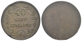 Peso Monetale - Italia - 40 Lire Italiane - gr. 12,89

qSPL

SPEDIZIONE SOLO IN ITALIA - SHIPPING ONLY IN ITALY