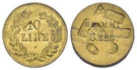 Peso Monetale - Italia - 10 Lire - Punzoni vari - gr. 3,23

qSPL

SPEDIZIONE SOLO IN ITALIA - SHIPPING ONLY IN ITALY