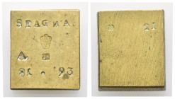 Peso Monetale - Quadrato - Spagna - Punzoni vari - gr. 26,91

qSPL

SPEDIZIONE SOLO IN ITALIA - SHIPPING ONLY IN ITALY