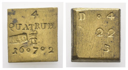 Peso Monetale da Studio - Punzoni vari - gr. 6,29

BB+

SPEDIZIONE SOLO IN ITALIA - SHIPPING ONLY IN ITALY