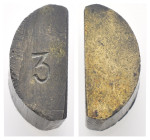 Peso Monetale - Forma di Mezza Luna - Punzone "3" - gr. 11,98

BB+

SPEDIZIONE SOLO IN ITALIA - SHIPPING ONLY IN ITALY