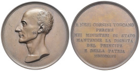 Firenze - Medaglia a nome di Neri Corsini (1771-1845) - 1846 - Opus P. Girometti - mm54; gr.63,46 - Ae

FDC

SPEDIZIONE SOLO IN ITALIA - SHIPPING ...