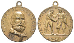 Italia - Giuseppe Garibaldi (1807-1882) - Medaglia 1907 commemorativa del primo centenario della nascita - Sarti 258 - AE mm 20; gr. 4,18

SPL

SP...