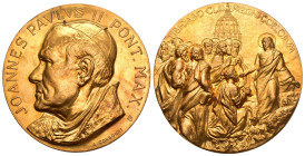 Medaglia Giovanni Paolo II - opus: A. Consonni - AE -125,28 g; Ø 60 mm

qFDC

SPEDIZIONE IN TUTTO IL MONDO - WORLDWIDE SHIPPING