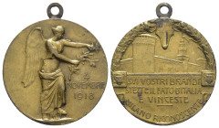 Medaglia celebrativa - Milano 4 Novembre 1918 - Ae - gr. 7,75; mm 27,50

SPEDIZIONE IN TUTTO IL MONDO - WORLDWIDE SHIPPING