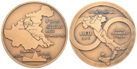 Medaglia per il 69° Giro d'Italia, 9° tappa Avezzano-Rieti - 20/05/1986 - AE - 86,23 g; Ø 60 mm - colpi al bordo

SPEDIZIONE IN TUTTO IL MONDO - WOR...