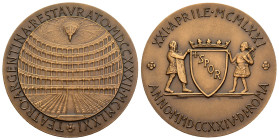 Medaglia Restauro del Teatro Argentina - Roma, 1971 - opus: Giampaoli, Johnson - AE - 46,22 g; Ø 50 mm

FDC

SPEDIZIONE IN TUTTO IL MONDO - WORLDW...