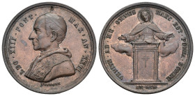 Leone XIII (1878-1903) - Medaglia Apertura della Porta Santa e dell'Anno Santo 1900 Anno XXII - Ae - gr. 11,67; Ø mm 30 - Modesti 317 

BB+

SPEDI...