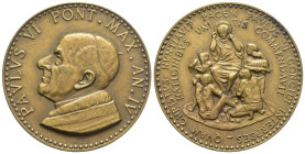 Paolo VI (1963-1978) - Medaglia anno IV - AE - gr. 36,72; Ø mm 44 

SPL

SPEDIZIONE IN TUTTO IL MONDO - WORLDWIDE SHIPPING