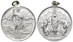 Italia - medaglia con S. Petronio emessa nel 1927 per commemorare il IX Congresso Eucaristico Nazionale tenutosi a Bologna dal 7 al 11 settembre 1927-...