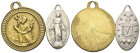 Lotto di 2 Medaglie estere a tema religioso 

SPEDIZIONE IN TUTTO IL MONDO - WORLDWIDE SHIPPING