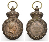 Francia - Medaglia di Sant'Elena, per i combattenti delle campagne di Napoleone Bonaparte 1792-1815 - anno 1857 - AE - 30,24 g; Ø 23 mm

SPL

SPED...
