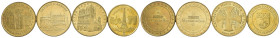 Francia - lotto di 4 medaglie raffiguranti i monumenti francesi - Ae dorato - Ø 34

SPEDIZIONE IN TUTTO IL MONDO - WORLDWIDE SHIPPING