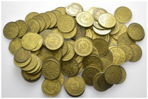Lotto di 97 gettoni d'epoca, area italiana, sigla "A.M." da 20 centesini "vale per la giornata"

SPEDIZIONE IN TUTTO IL MONDO - WORLDWIDE SHIPPING