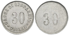 Gettone Vintage Cassa di Risparmio di Torino - Al - gr. 5,20; mm 36

SPEDIZIONE SOLO IN ITALIA - SHIPPING ONLY IN ITALY