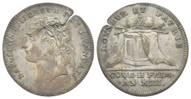 Francia - gettone a nome di Napoleone I (1804-1814, 1815) - A. XIII (1804-1805) - Ae argentato

BB

SPEDIZIONE SOLO IN ITALIA - SHIPPING ONLY IN I...