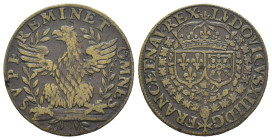 Francia - Ludovico XIII - "jeton cuivre" senza data - mm. 24,13 - Gr. 5,15

SPL

SPEDIZIONE SOLO IN ITALIA - SHIPPING ONLY IN ITALY