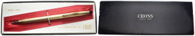 Penna a sfera Cross placcata in oro anni 70/80 - in confezione originale

SPEDIZIONE IN TUTTO IL MONDO - WORLDWIDE SHIPPING