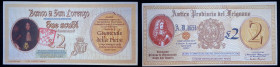 Banco di San Lorenzo - biglietto da 2 Scudi

SPEDIZIONE IN TUTTO IL MONDO - WORLDWIDE SHIPPING