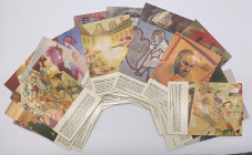 Lotto di 39 cartoline nuove ILLUSTRATE da storia universale - Teti Editore

SPEDIZIONE IN TUTTO IL MONDO - WORLDWIDE SHIPPING