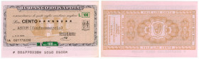 Banco di Napoli - Mini assegno da 100 Lire a ASCOM (Confcommercio) - 02/02/1976

SUP+

SPEDIZIONE IN TUTTO IL MONDO - WORLDWIDE SHIPPING