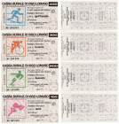 Cassa Rurale di Vigo Lomaso - Lotto di 4 mini assegni - 28 Dicembre 1977 - nominali vari

SPEDIZIONE IN TUTTO IL MONDO - WORLDWIDE SHIPPING