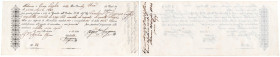 Regno delle Due Sicilie - Cambiale da 1 oncia da 30 tarì, moneta di argento - Palermo 01/07/1843

SPEDIZIONE SOLO IN ITALIA - SHIPPING ONLY IN ITALY...