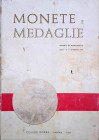 CESARE BOBBA - Monete e medaglie, mensile di numismatica - Asti 1965 - pp. 40, tav e ill. nel testo - Cesare Bobba ed.