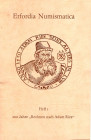 GOETZE Werther - Erfordia Numismatica. 200 Jahre " Rechnen nach Adams Ries". Erfurt, 1990. pp 16 n.n. con 27 illustrazioni nel testo. rilegatura edito...