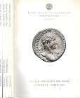 JACQUIER P. F. - lotto di 5 cataloghi n 27-32-41-42-52- 2001\2023. con ill. a colori e b\n. ottimo stato. buona documentazione di monete greche e roma...
