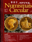 NUMISMATIC CIRCULAR 2007 completo 6 fasc. ottimo stato. contiene ottimi contributi di numismatica antica,inglese ecc. + il listino di vendita a prezzi...