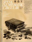 NUMISMATIC CIRCULAR 1998. 7 fasc. Manca n. 2-5-7. ottimo stato. contiene ottimi contributi di numismatica antica,inglese ecc. + il listino di vendita ...