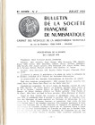BULLETIN de la SOCIETE FRANCAISE de NUMISMATQUE. 1976 n. 1-2-3-5-6-7. 1977 n. 1-2-4-5-6-8-10. n 13 fascicoli. brossure ed. buono stato. contengono ott...